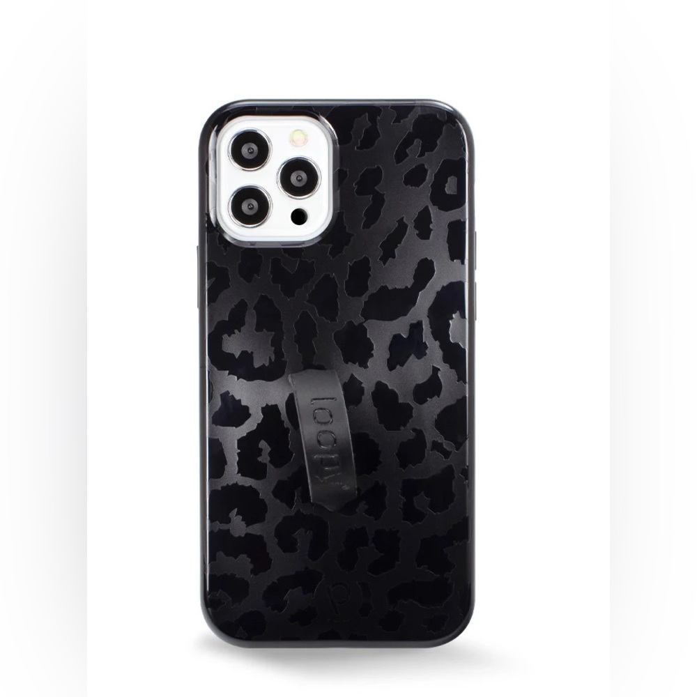 Loopy iPhone 12 Pro midnight leopard case